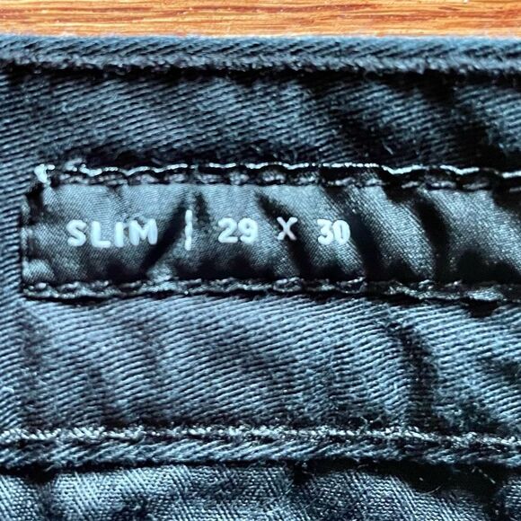 BLACK PAC SUN SKINNY JEANS SLIM 29x30 - Picture 3 of 6